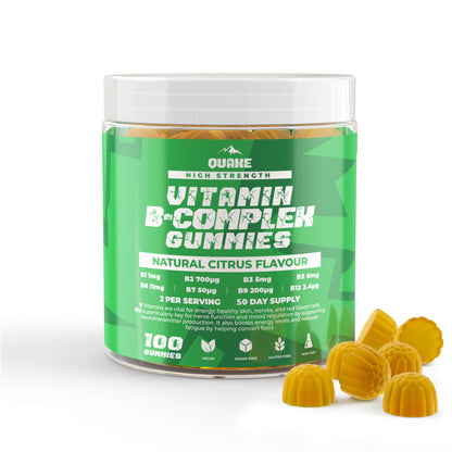 Vitamin B-Complex Gummies – Natural Citrus Flavour