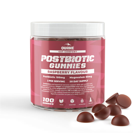 Postbiotic Gummies – Raspberry Flavour